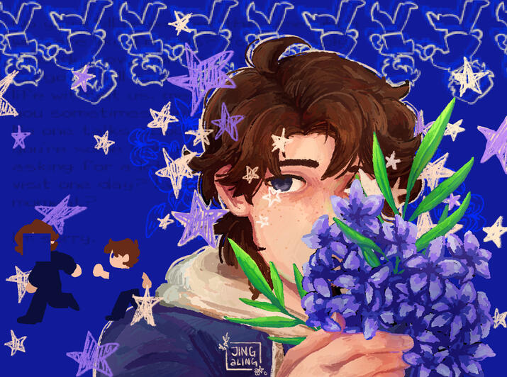 Original character illustration | Finn