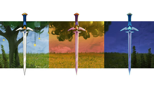 Angel's sword - Me+Mory | lighting