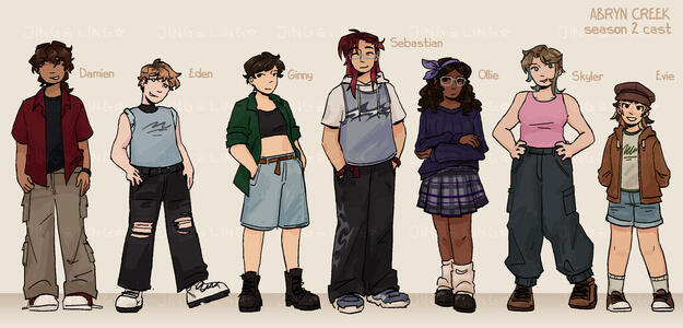 Abryn Creek 2 | character line up